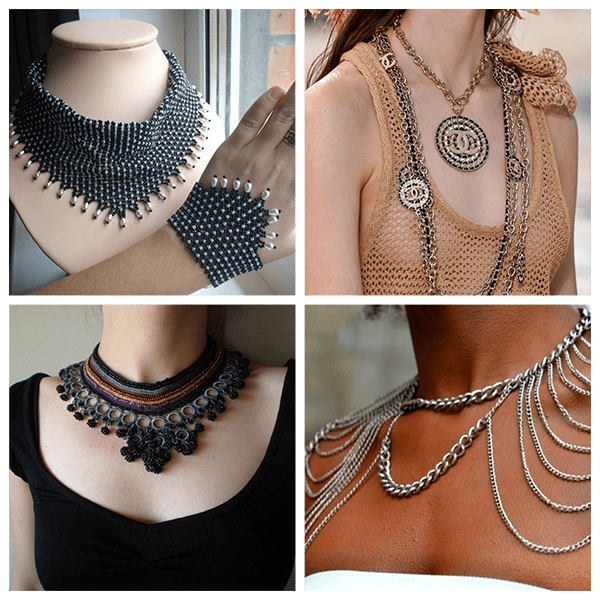 Бижутерия модная к платьями