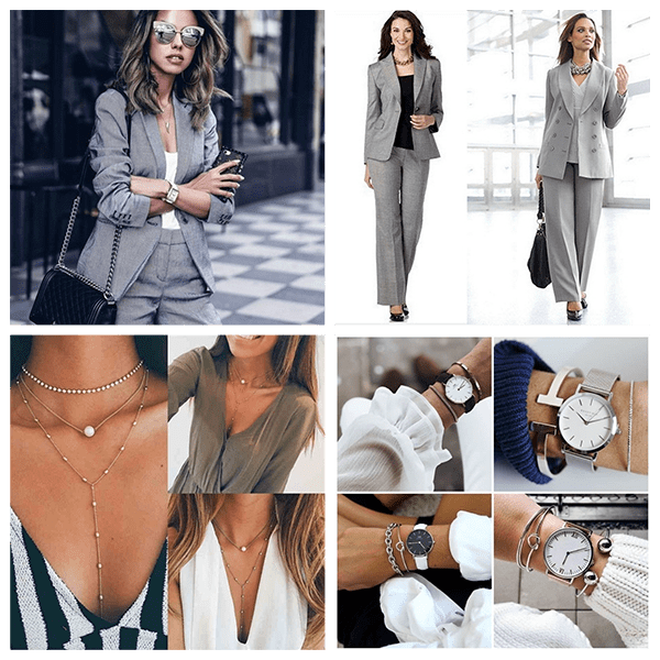 Бижутерия модная к платьями